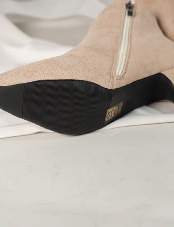 Botine SHEIN, crem