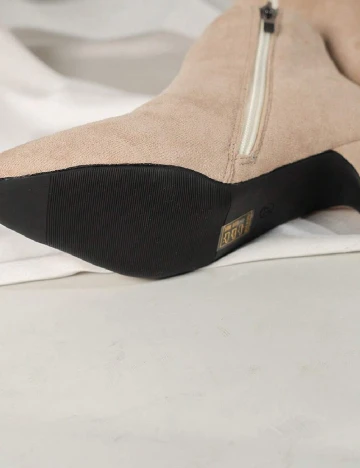 Botine SHEIN, crem