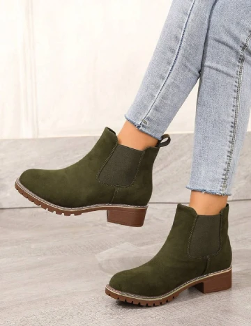 Botine SHEIN, verde