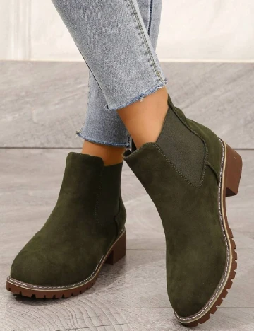 Botine SHEIN, verde