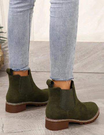 Botine SHEIN, verde