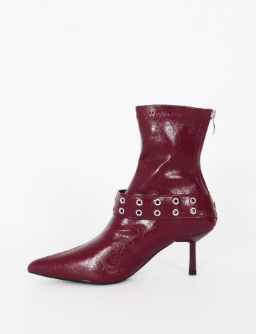 
						Botine SHEIN, visiniu