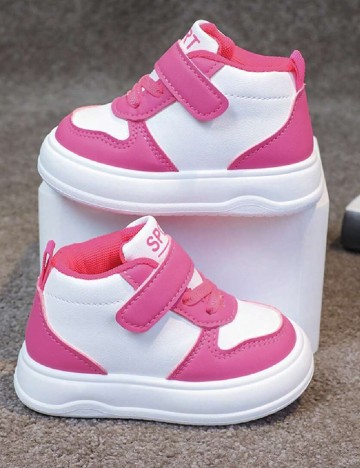 
						Adidasi Shein Kids, alb/roz