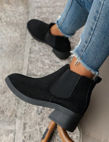 Botine SHEIN, negru