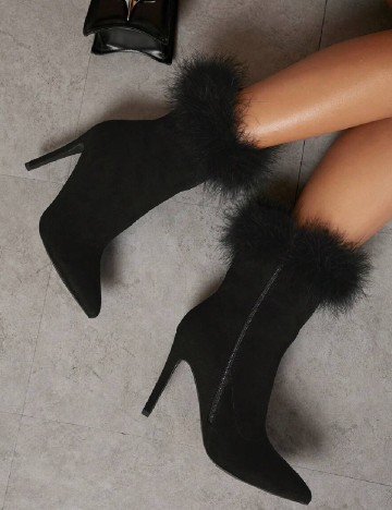 
						Botine SHEIN, negru