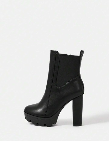 
						Botine SHEIN, negru