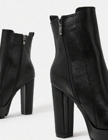 Botine SHEIN, negru