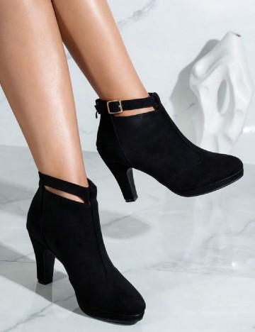 
						Botine SHEIN, negru