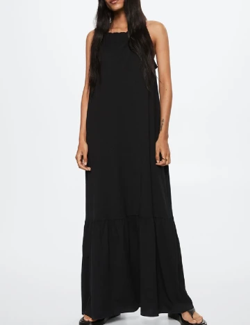 Rochie lunga Mango, negru