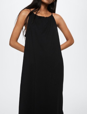 Rochie lunga Mango, negru