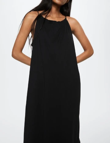 Rochie lunga Mango, negru