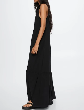 Rochie lunga Mango, negru