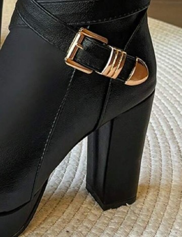 Botine SHEIN, negru