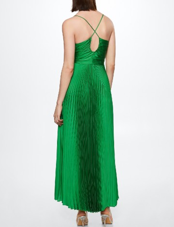 Rochie lunga Mango, verde