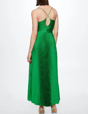 Rochie lunga Mango, verde Verde