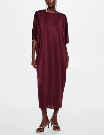 Rochie lunga Mango, pruna