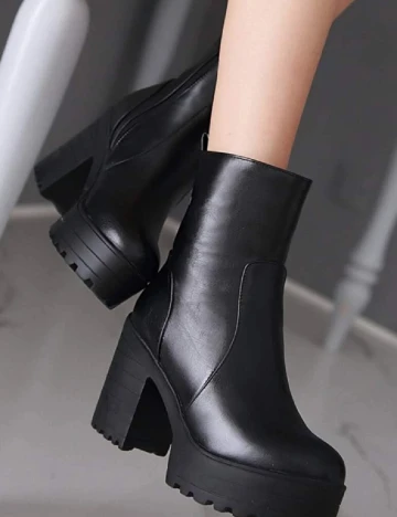 Botine SHEIN, negru