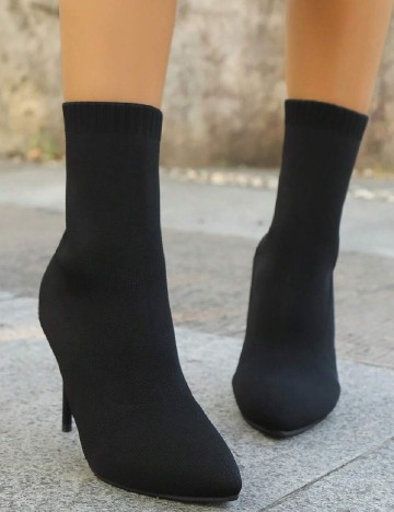 
						Botine SHEIN, negru