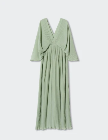 Rochie lunga Mango, verde