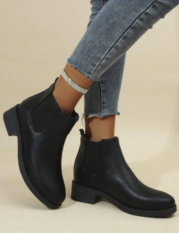 
						Botine SHEIN, negru