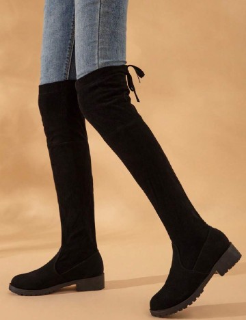 
						Cizme Shein Kids, negru