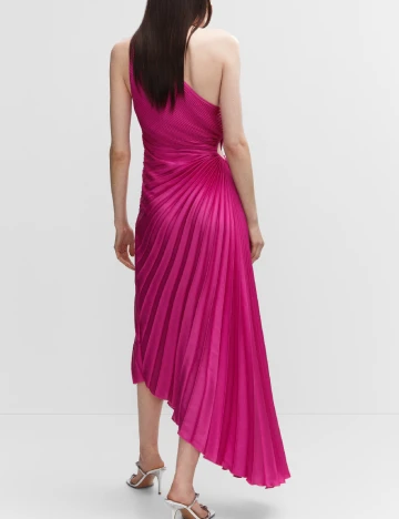 Rochie lunga Mango, roz Roz