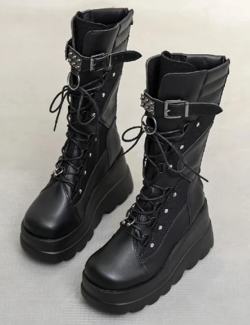 Bocanci SHEIN, negru Negru