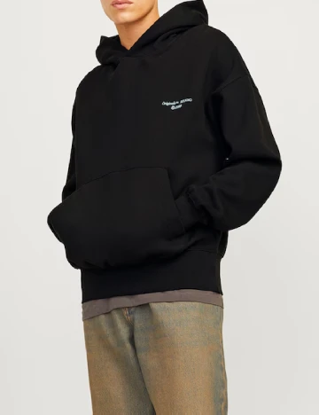 Hanorac Oversize Jack&Jones, negru
