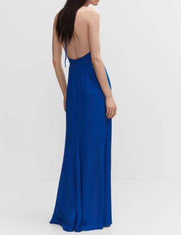 Rochie lunga Mango, albastru