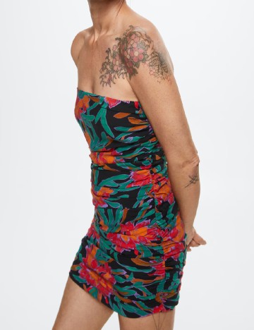 Rochie scurta Mango, mix culori