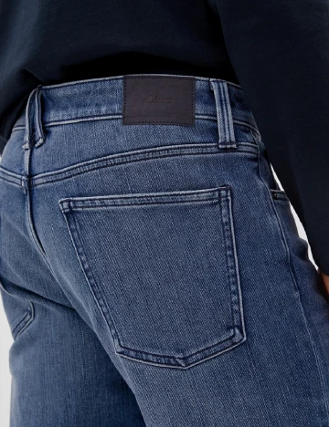 Pantaloni scurti s.Oliver, albastru Albastru