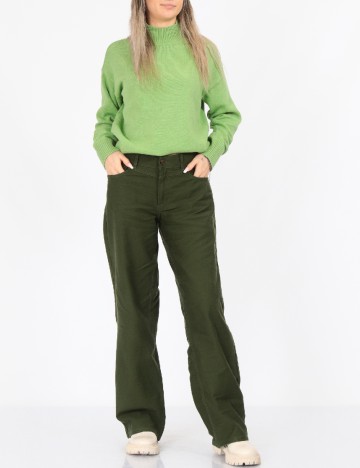 
						Pantaloni Only, verde