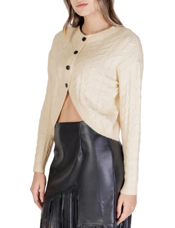 Pulover reversibil Vero Moda, crem