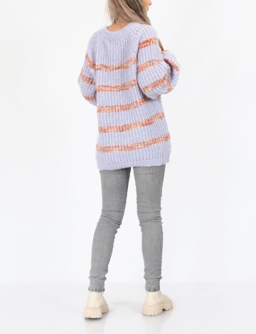 Pulover Oversize Vero Moda, lila