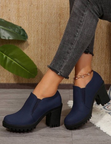 
						Pantofi SHEIN, bleumarin