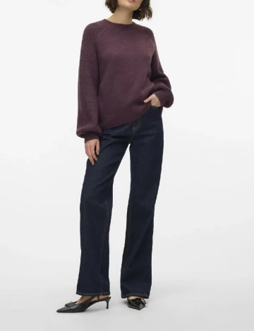 Pulover Vero Moda, pruna