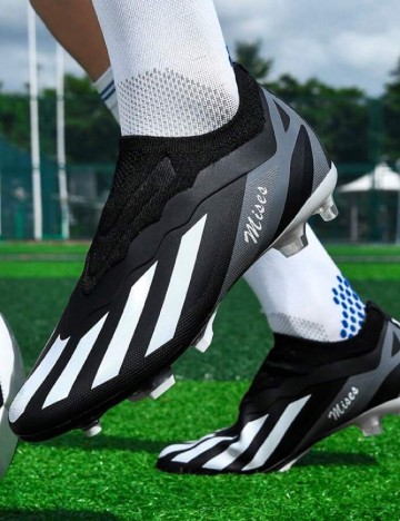 Ghete de fotbal SHEIN, negru