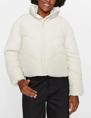 Geaca Vero Moda, ecru