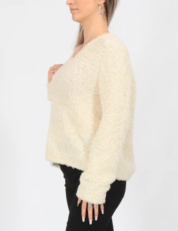 Pulover Vero Moda, ecru