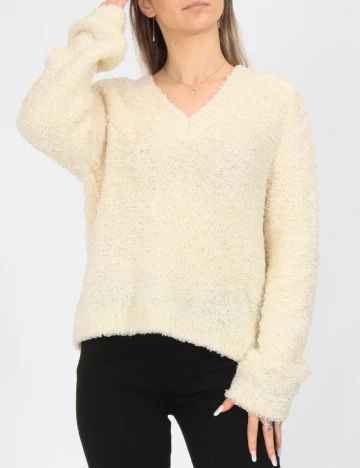 Pulover Vero Moda, ecru