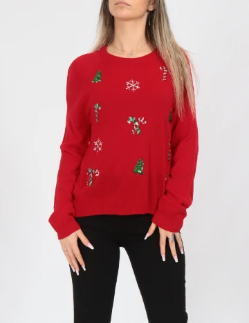 Bluza Vero Moda, rosu