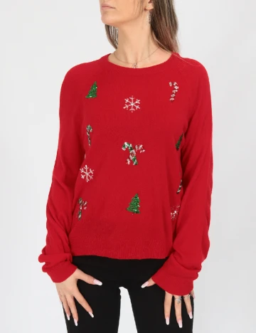 Bluza Vero Moda, rosu