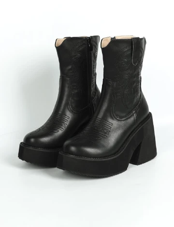 Botine SHEIN, negru