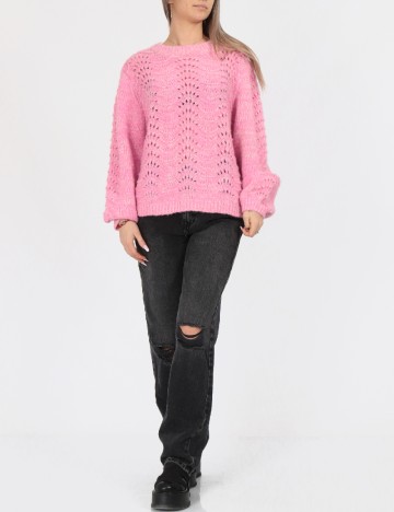 
						Pulover Oversize Vero Moda, roz