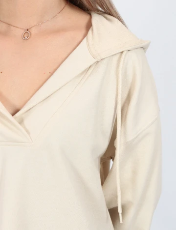 Hanorac Vero Moda, ecru Alb
