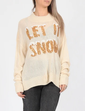 Pulover Vero Moda, crem