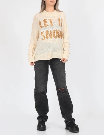 Pulover Vero Moda, crem