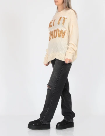 Pulover Vero Moda, crem