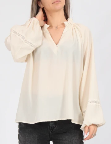Camasa Vero Moda, ecru