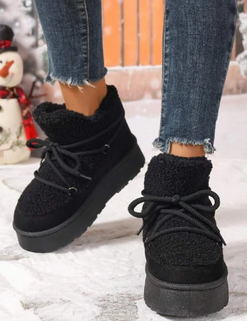 Ghete SHEIN, negru Negru
